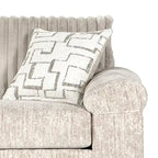 Roundhill Furniture Nason Wide Wale Corduroy Sofa, Loveseat, and Cuddle Chair Set