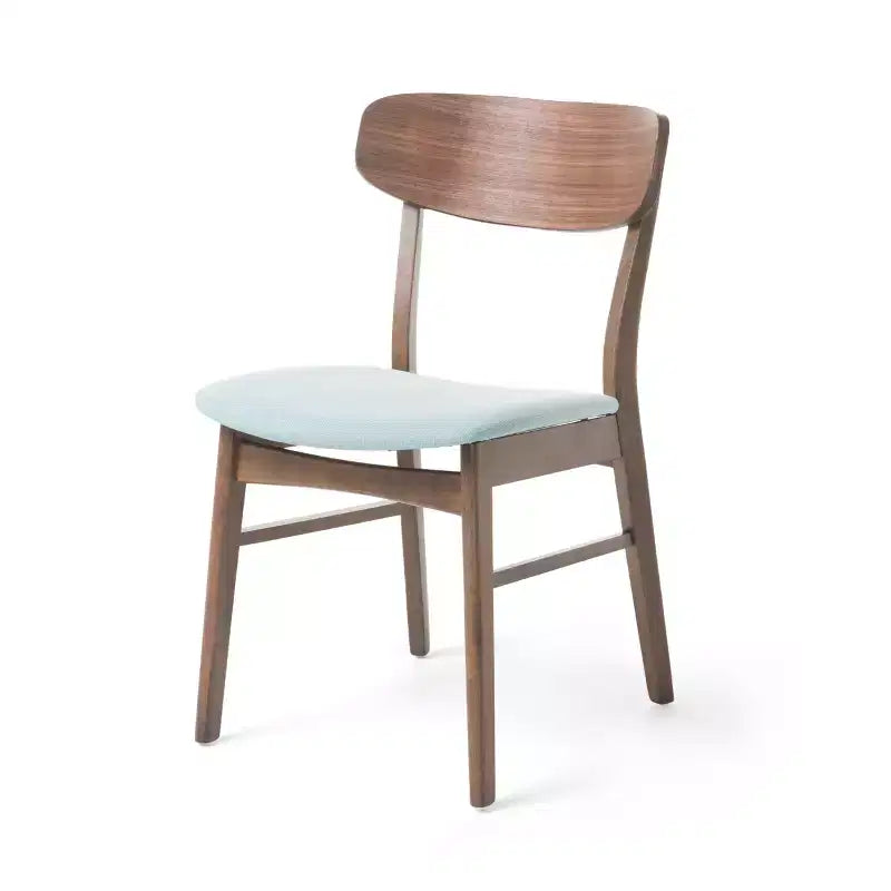 GDFStudio Alexis 7 Pieces Mid Century Modern Upholstered Wood Dining Set
