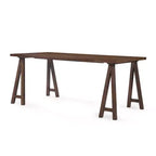 GDFStudio Alexis 7 Pieces Mid Century Modern Upholstered Wood Dining Set