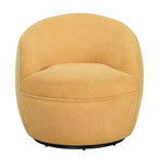Roundhill Furniture Galleria 360 Swivel Faux Shearling Barrel Chair