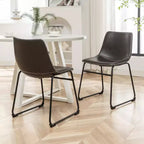 Roundhill Furniture Varna Set da pranzo rotondo, tavolo da pranzo a cavalletto con 4 sedie eleganti, 5 pezzi