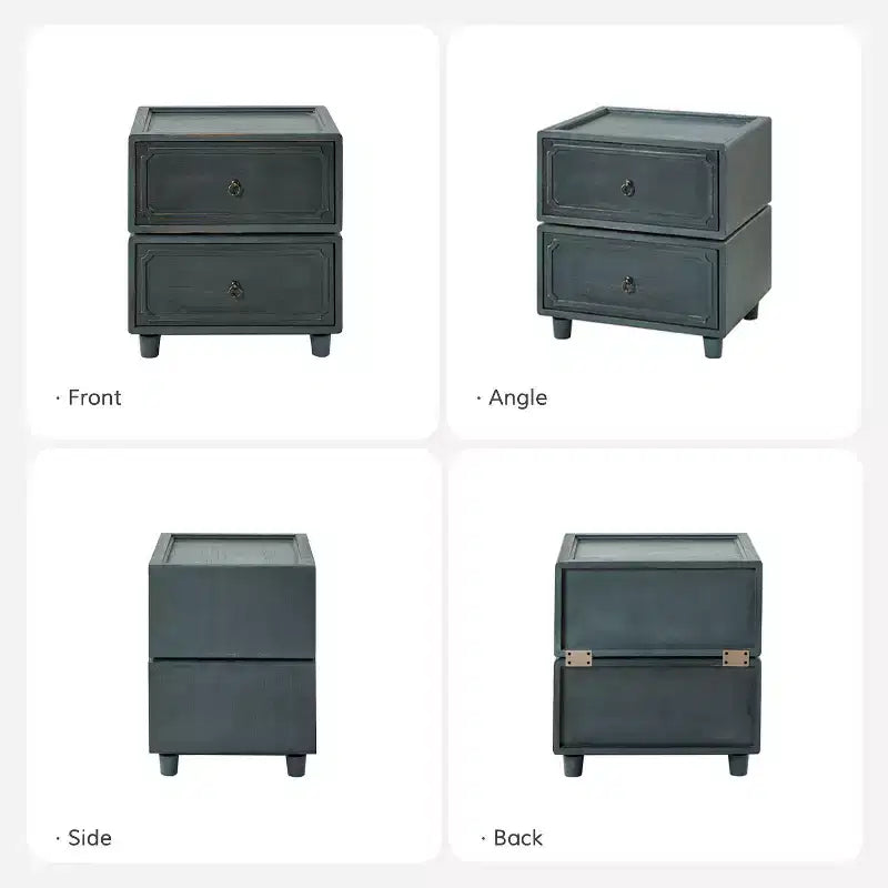 Oddone 2 - Drawer end table With Modular Design| ART OF LIVING DESIGNS