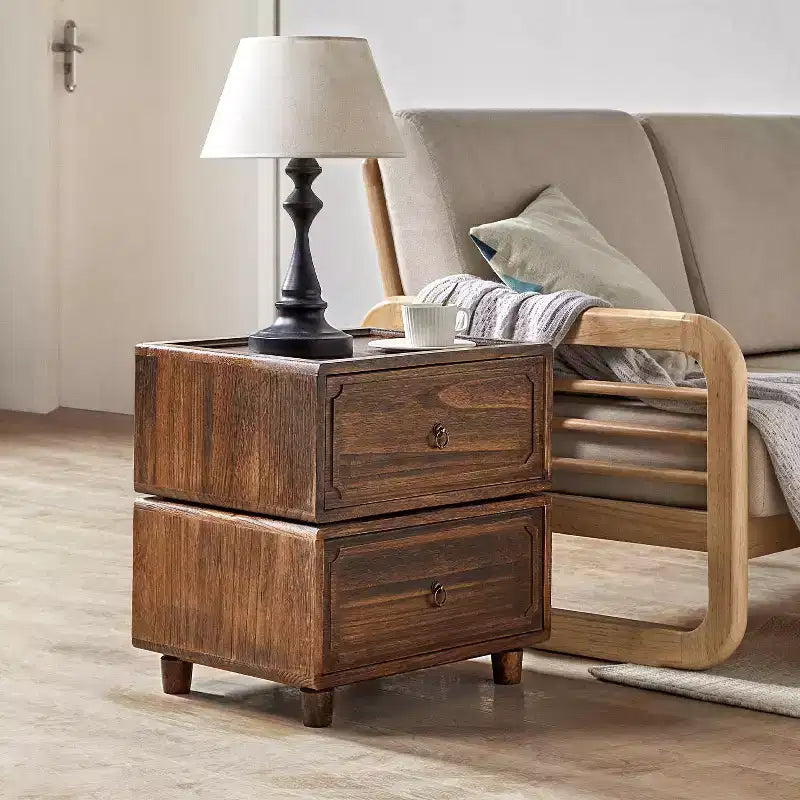 Oddone 2 - Drawer end table With Modular Design| ART OF LIVING DESIGNS