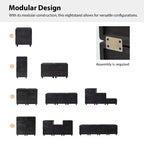 Oddone 2 - Drawer end table With Modular Design| ART OF LIVING DESIGNS