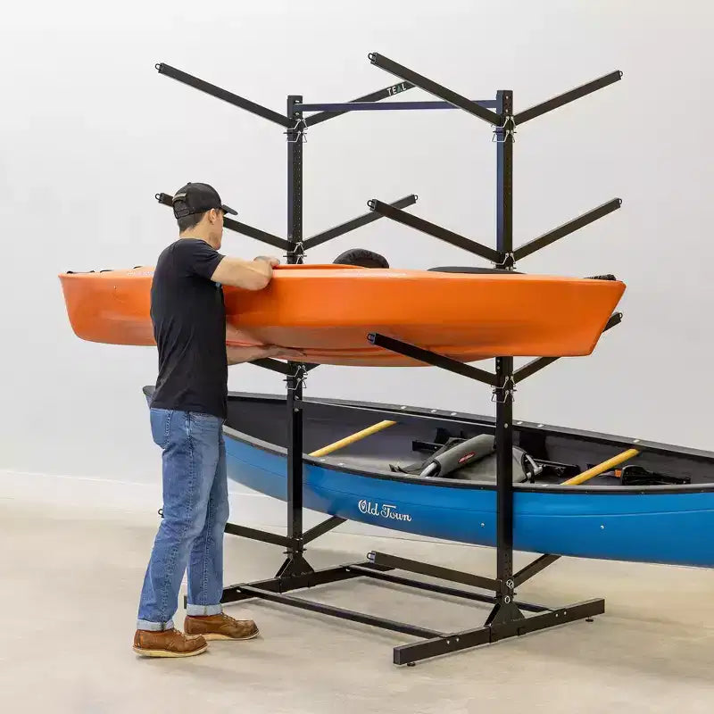 Triangolo Teak G-Watersport 8 Livelli | Nero
