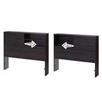 HomeStock Laminated Particleboard Twin Kids Headboard with Storage