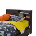 HomeStock Laminated Particleboard Twin Kids Headboard with Storage