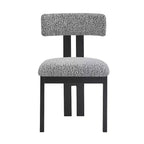 Christopher Knight Home Astura Iron Frame Upholstered Dining Chairs (Set of 2)