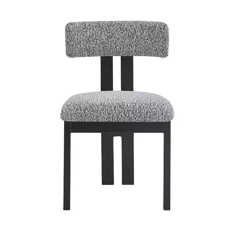 Christopher Knight Home Astura Iron Frame Upholstered Dining Chairs (Set of 2)
