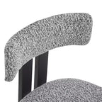 Christopher Knight Home Astura Iron Frame Upholstered Dining Chairs (Set of 2)