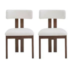 Christopher Knight Home Astura Iron Frame Upholstered Dining Chairs (Set of 2)