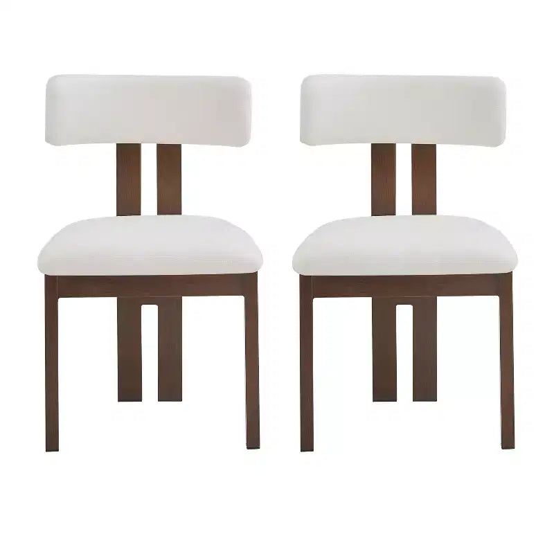 Christopher Knight Home Astura Iron Frame Upholstered Dining Chairs (Set of 2)