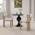 Christopher Knight Home Astura Iron Frame Upholstered Dining Chairs (Set of 2)