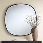 Specchio da parete Uttermost Webster 34 con cornice nera