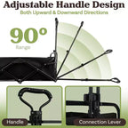 Pure Garden Collapsible Wagon Folding Cart