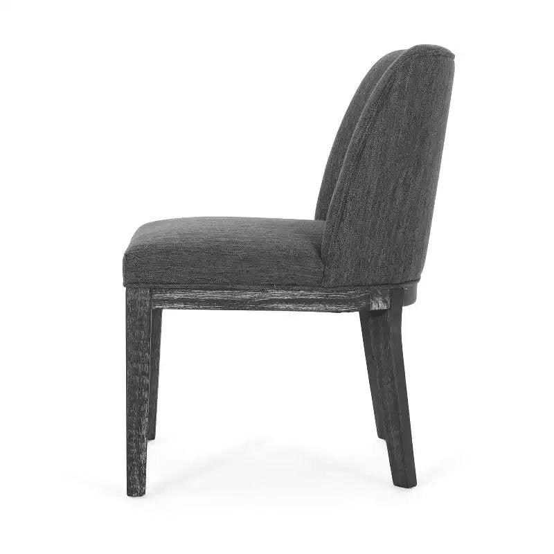 Christopher Knight Home Camas Contemporary Upholstered Wood Dining Chairs (Set of 2)