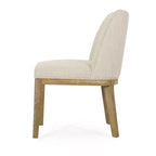 Christopher Knight Home Camas Contemporary Upholstered Wood Dining Chairs (Set of 2)