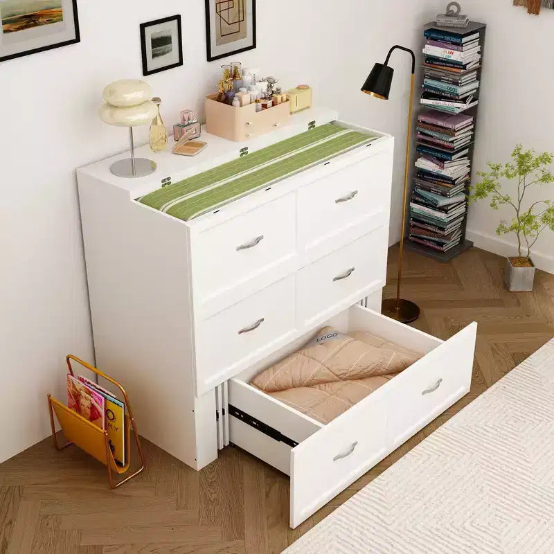 Famapy Letto a Scomparsa Murphy con Puleggia Inferiore Mobile con Presa Robusto e Durevole