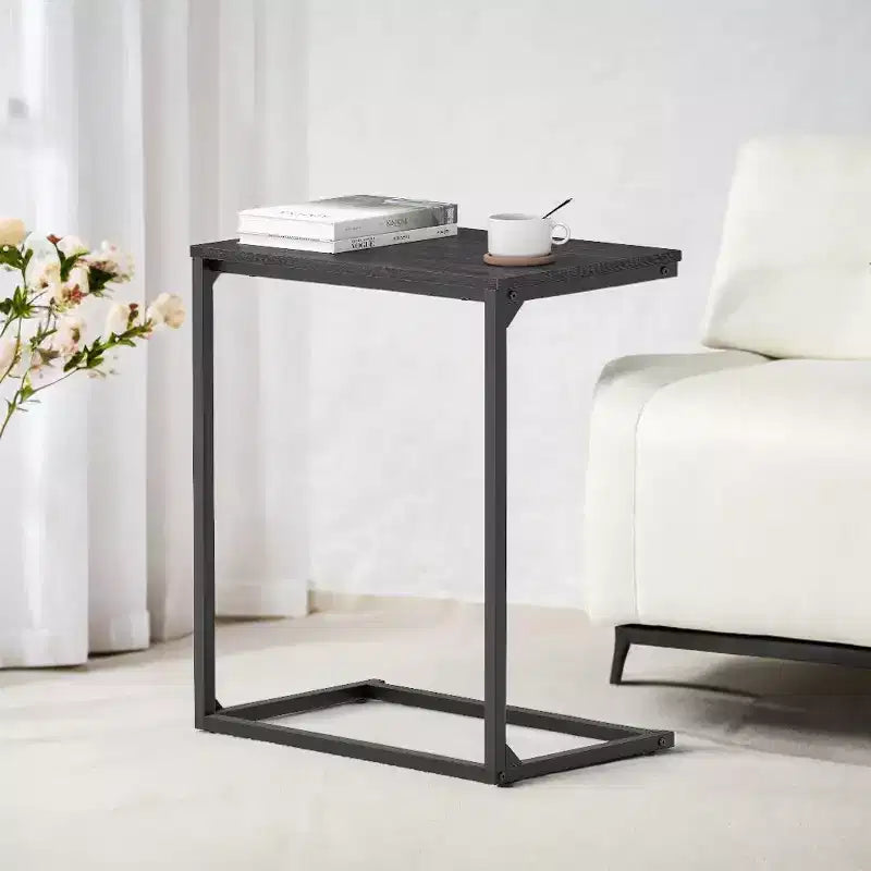 End Table Small Side Table Bed Side Table Side Table For Couch Mesitas Para Sala C Shape End Table