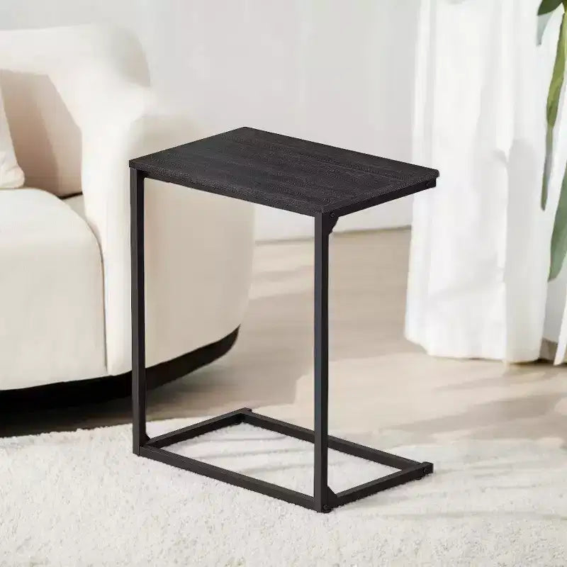 End Table Small Side Table Bed Side Table Side Table For Couch Mesitas Para Sala C Shape End Table