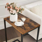 End Table Small Side Table Bed Side Table Side Table For Couch Mesitas Para Sala C Shape End Table