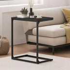 End Table Small Side Table Bed Side Table Side Table For Couch Mesitas Para Sala C Shape End Table
