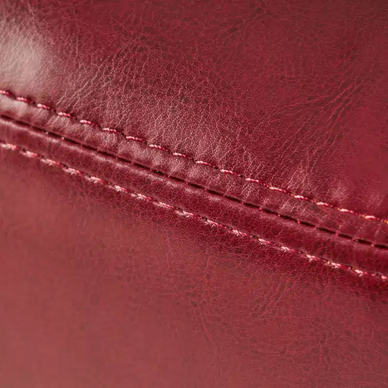 GDFStudio Hawthorne Poltrona Club Rivestita in Stile Contemporaneo con Borchie Decorative