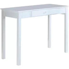 Kings Brand Furniture Duluth Laptop/Writing Desk (White)