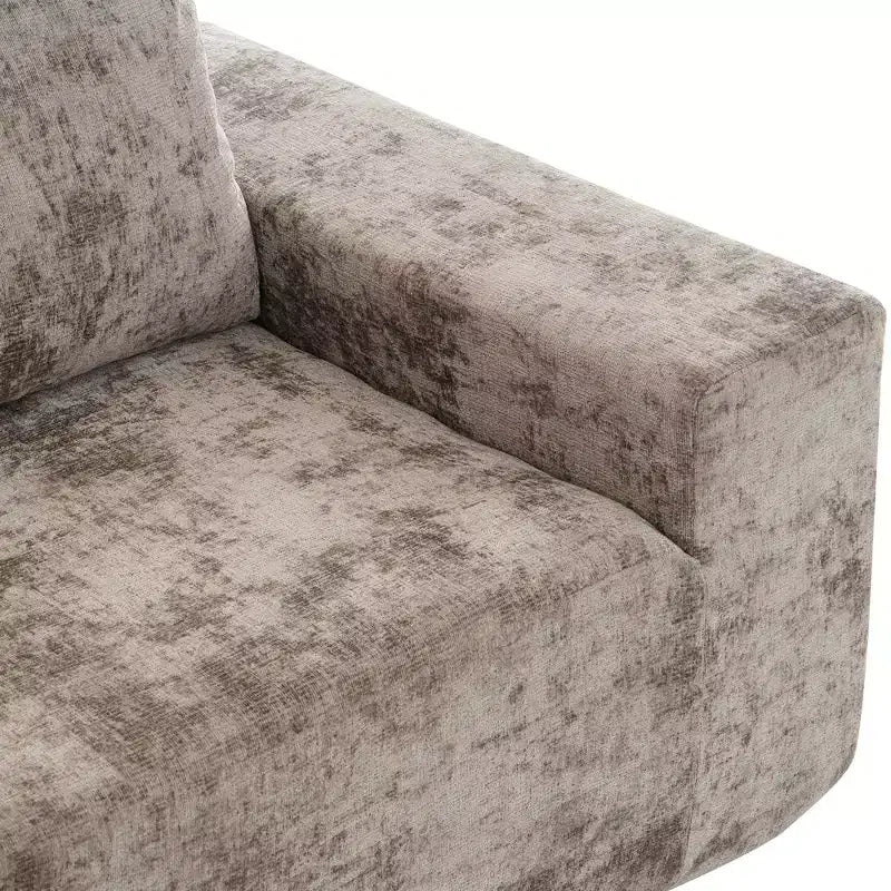 Divano modulare oversize 142W, Divano componibile Cloud imbottito per soggiorno -ModernLuxe