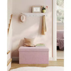LEDREM Storage Ottoman Bench, Storage Chest, 15 x 30 x 15 Inches, End of Bed Bench, Load up to 660 lb