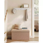 LEDREM Storage Ottoman Bench, Storage Chest, 15 x 30 x 15 Inches, End of Bed Bench, Load up to 660 lb
