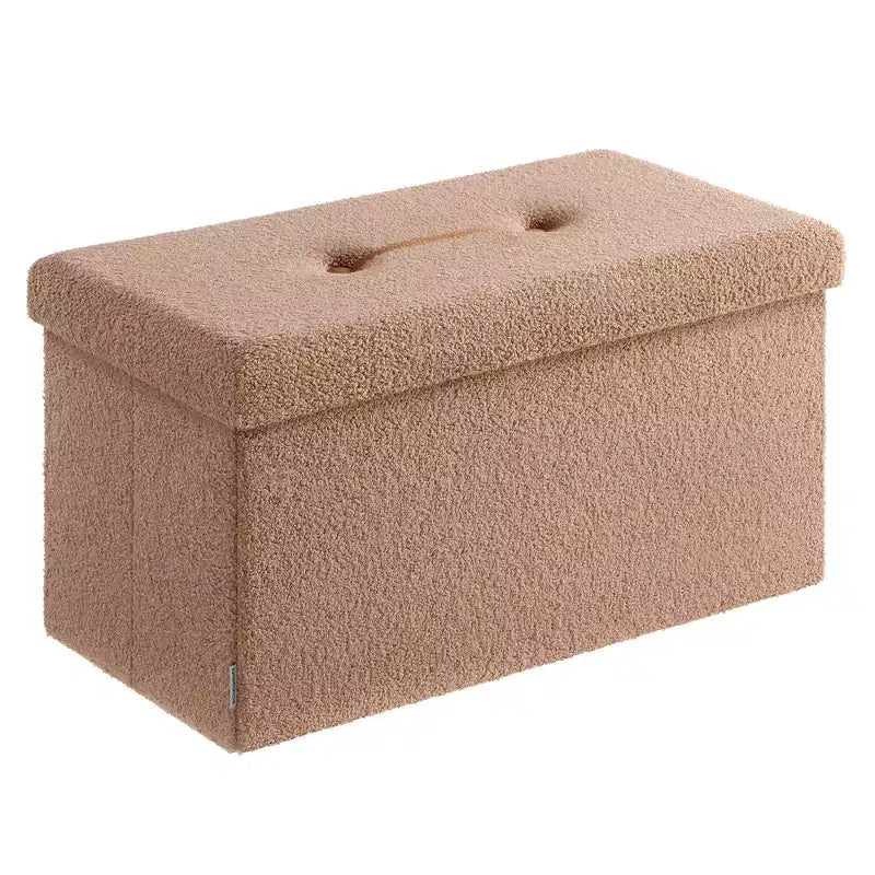 LEDREM Storage Ottoman Bench, Storage Chest, 15 x 30 x 15 Inches, End of Bed Bench, Load up to 660 lb