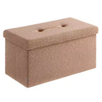 LEDREM Storage Ottoman Bench, Storage Chest, 15 x 30 x 15 Inches, End of Bed Bench, Load up to 660 lb