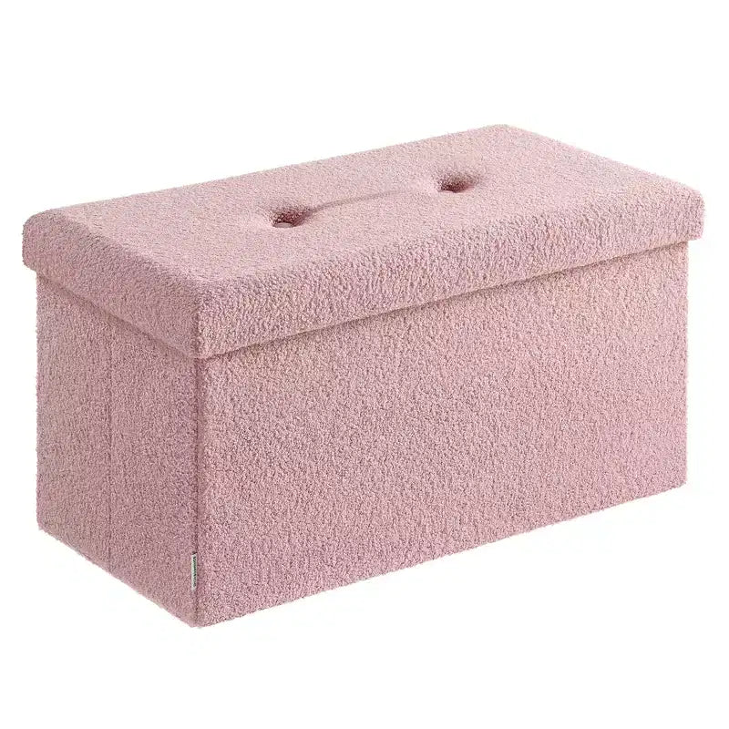 LEDREM Storage Ottoman Bench, Storage Chest, 15 x 30 x 15 Inches, End of Bed Bench, Load up to 660 lb