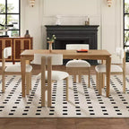 Christopher Knight Home Willow 5 Pieces Wood and Metal Upholstered Dining Set