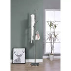 Kings Brand Furniture - Metal Freestanding Hall Tree Coat Rack Stand for Bedroom, Hallway, Entrance, Office, Hats Coats Scarves