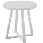 Tavolino rotondo in legno Modern Harmony di Roundhill Furniture
