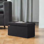 30 Storage Ottoman Bench, Ottoman with Storage, Ottoman Bench, Hold up to 660lb for Living Room