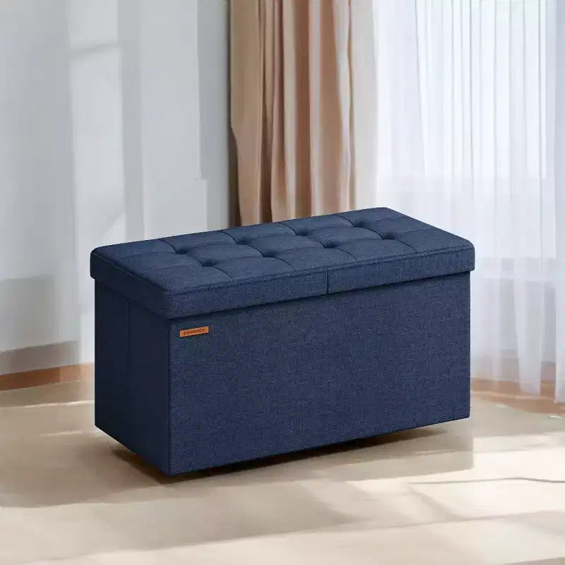 30 Storage Ottoman Bench, Ottoman with Storage, Ottoman Bench, Hold up to 660lb for Living Room