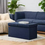 30 Storage Ottoman Bench, Ottoman with Storage, Ottoman Bench, Hold up to 660lb for Living Room