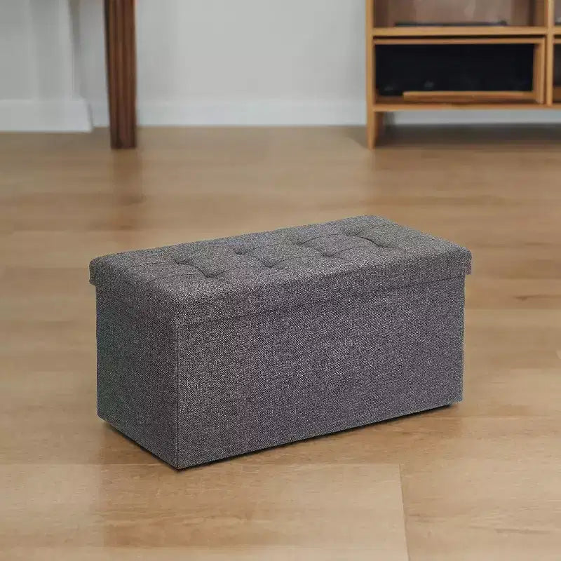 30 Storage Ottoman Bench, Ottoman with Storage, Ottoman Bench, Hold up to 660lb for Living Room