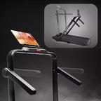 DeerRun A6 Plus 2026 New 2-in-1 Folding Treadmill with 5% Incline, Bluetooth & Remote Control