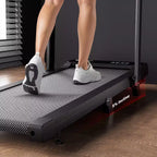 DeerRun A6 Plus 2026 New 2-in-1 Folding Treadmill with 5% Incline, Bluetooth & Remote Control