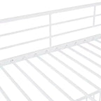 Whisen Stylish Design Metal Bunk Bed with Slide and Guardrails