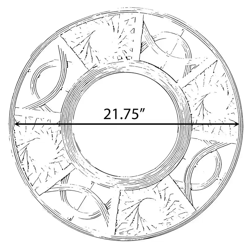 Modern Decorative Round Hanging Wall Mirror Elegant and Contemporary Design