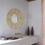 Modern Decorative Round Hanging Wall Mirror Elegant and Contemporary Design