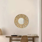Modern Decorative Round Hanging Wall Mirror Elegant and Contemporary Design