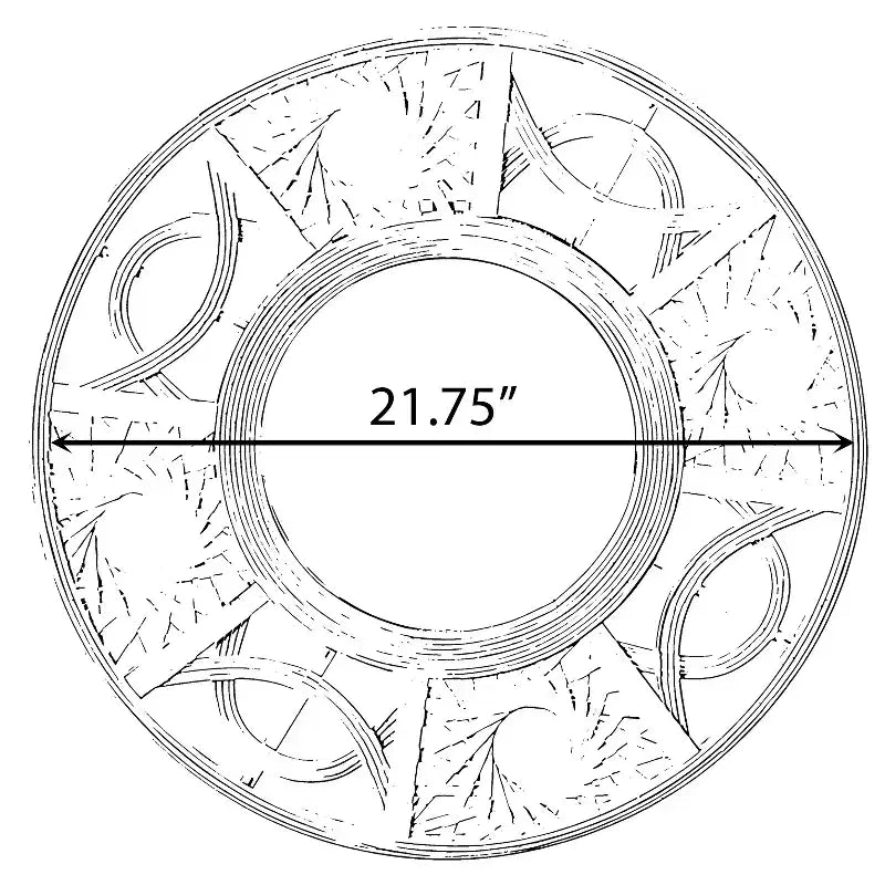 Modern Decorative Round Hanging Wall Mirror Elegant and Contemporary Design