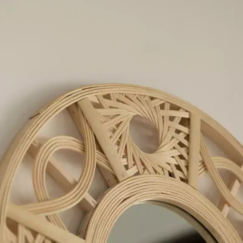 Modern Decorative Round Hanging Wall Mirror Elegant and Contemporary Design