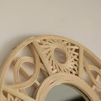 Modern Decorative Round Hanging Wall Mirror Elegant and Contemporary Design